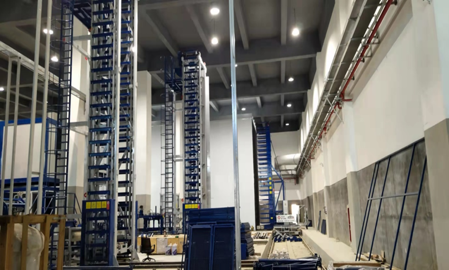 項目現場|泉工股份ZN1200S全自動砌塊成型機生產線于華東已經進入安裝階段